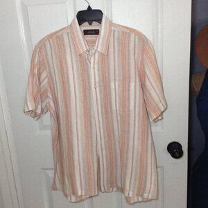 NWOT Tasso Elba Linen/Cotton Men L,Classic, Beach Vacation, Outside Party, Cool